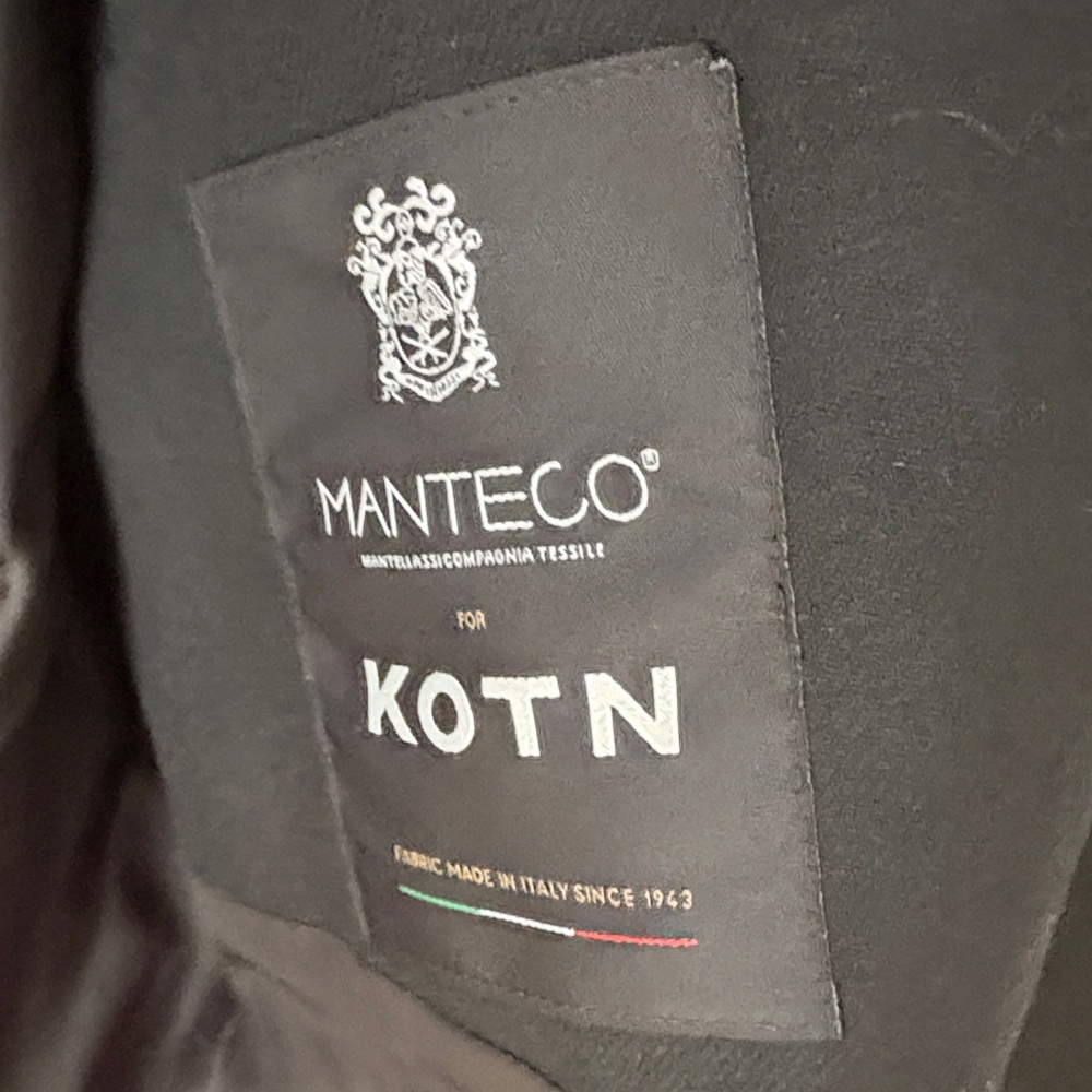 KOTN Men's Black Sport Coat Blazer - Picture 3 of 7